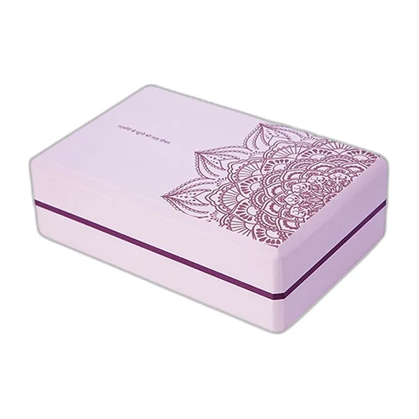 Bloc de yoga en mousse EVA, motif mandala — vue 5
