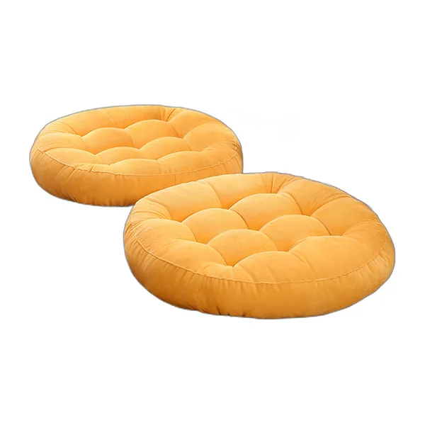 Coussin de sol rond capitonné, 42 cm — vue 3