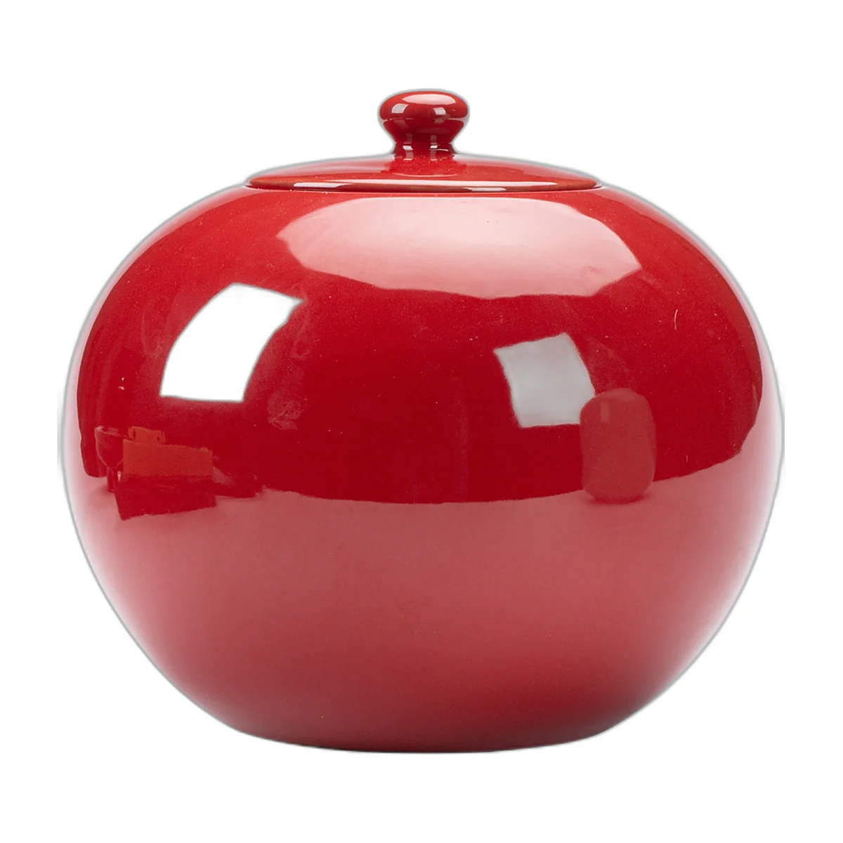 Grande jarre à thé en porcelaine émaillée, 3,8 litres — photo 4 sur 5