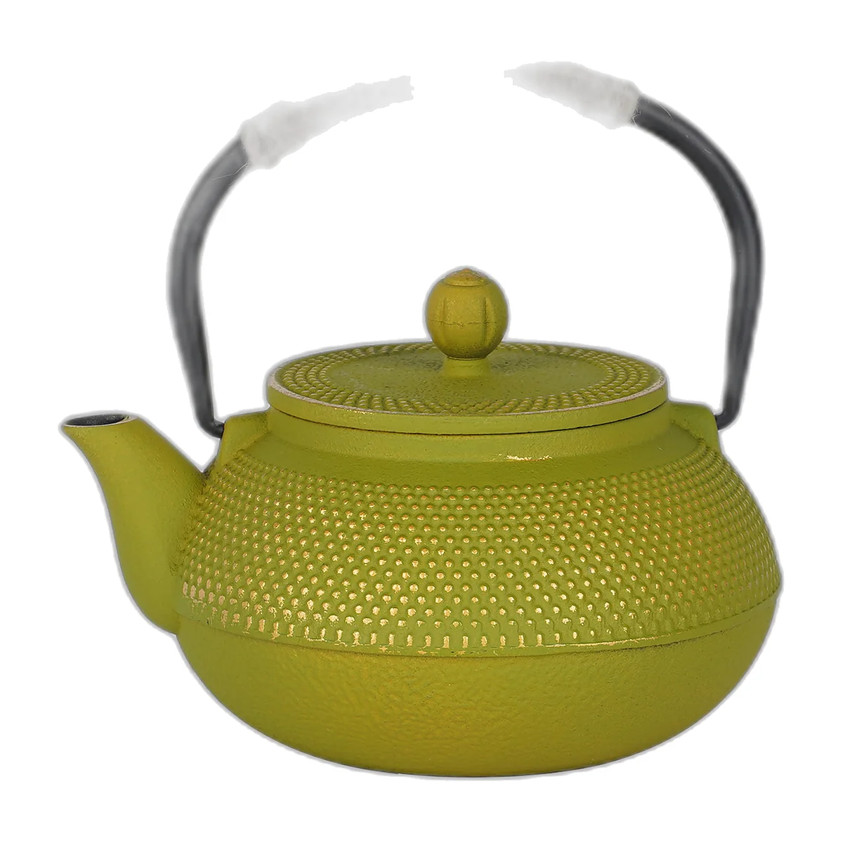 Théière en fonte émaillée 800 ml, motif perlé — photo 2 sur 3